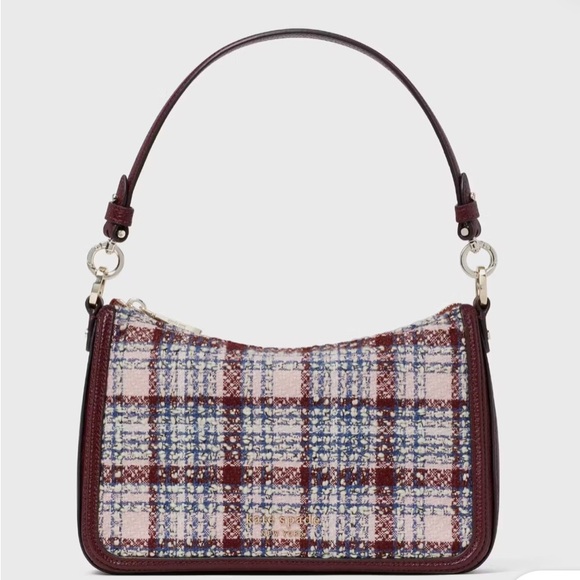 Never Used Kate Shade Medium Tweed Crossbody Bag - Picture 2 of 2